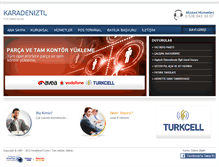 Tablet Screenshot of karadeniztl.com
